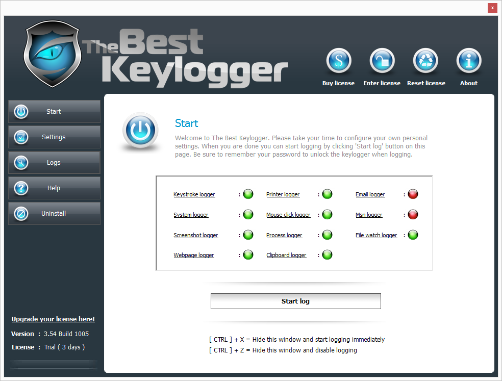 Vista Keylogger Review